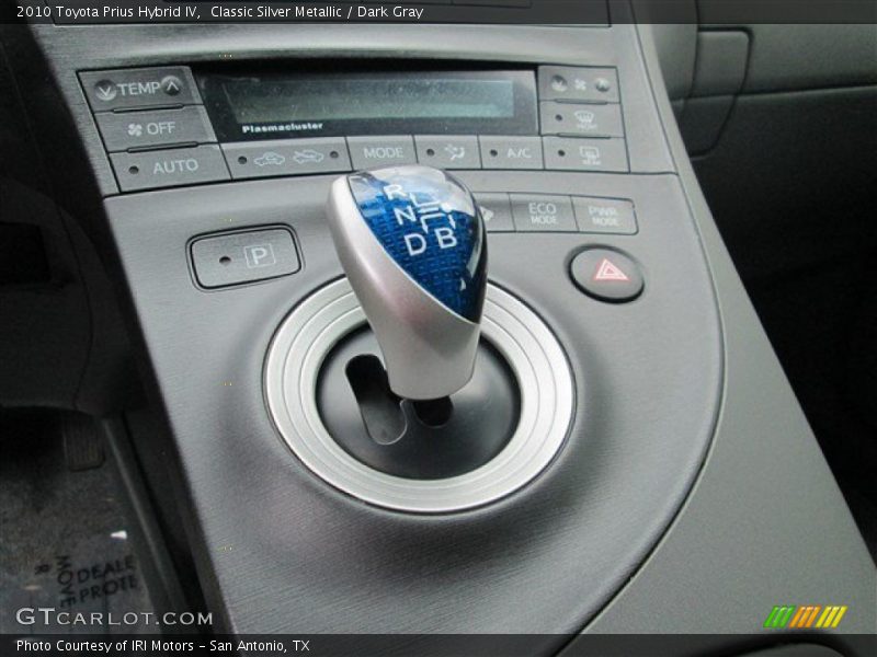 Classic Silver Metallic / Dark Gray 2010 Toyota Prius Hybrid IV