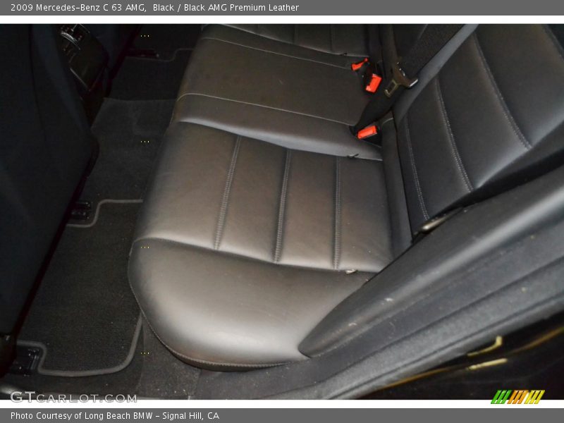 Black / Black AMG Premium Leather 2009 Mercedes-Benz C 63 AMG