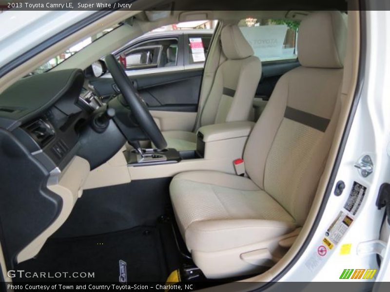  2013 Camry LE Ivory Interior