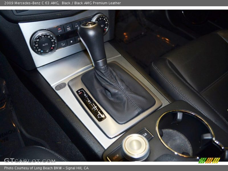 Black / Black AMG Premium Leather 2009 Mercedes-Benz C 63 AMG
