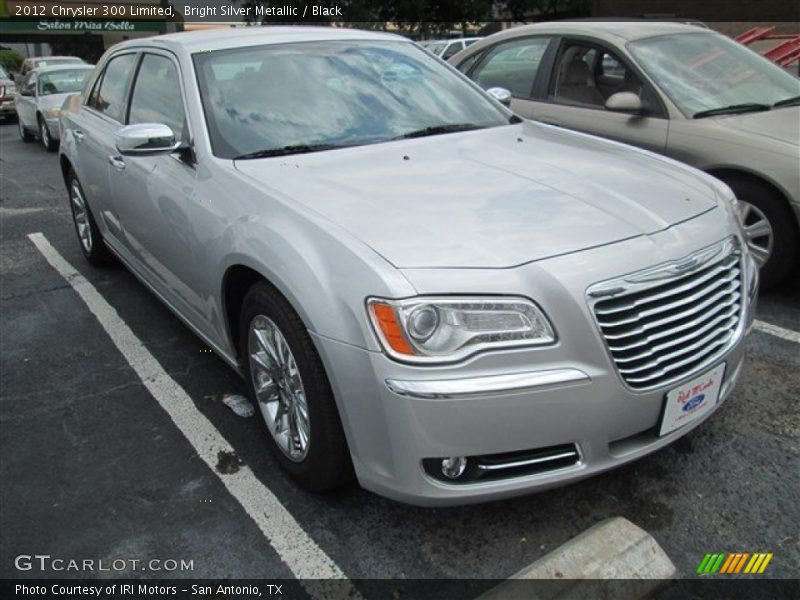 Bright Silver Metallic / Black 2012 Chrysler 300 Limited