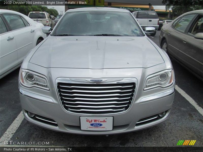 Bright Silver Metallic / Black 2012 Chrysler 300 Limited