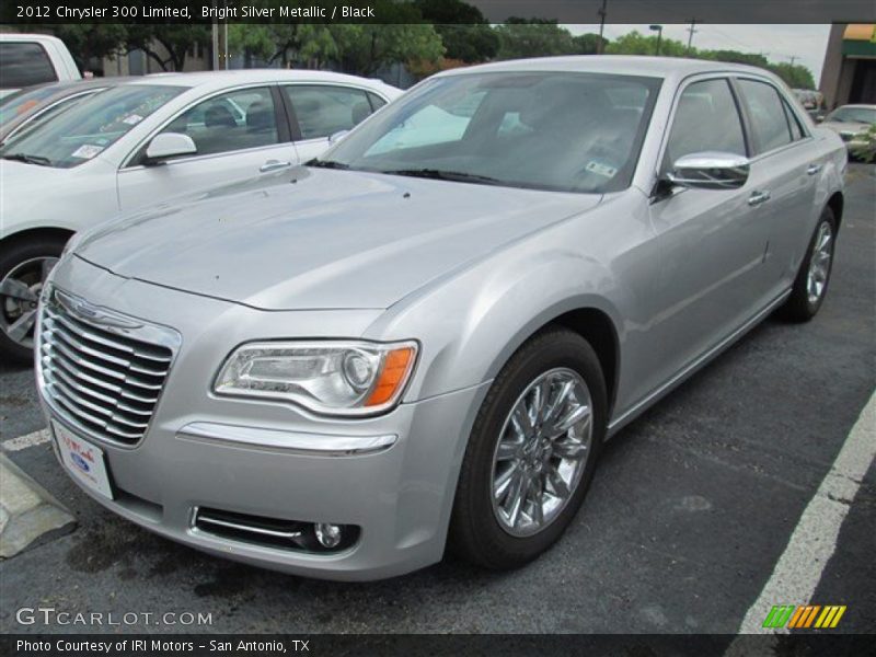 Bright Silver Metallic / Black 2012 Chrysler 300 Limited