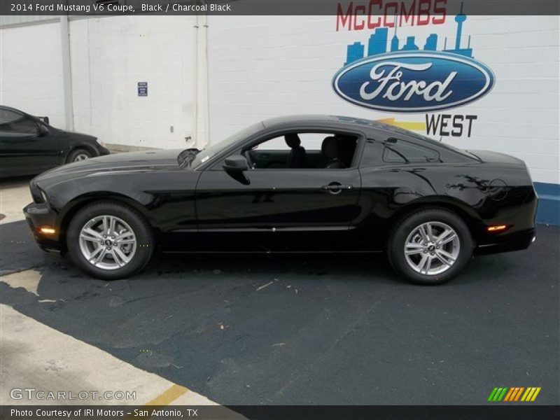 Black / Charcoal Black 2014 Ford Mustang V6 Coupe