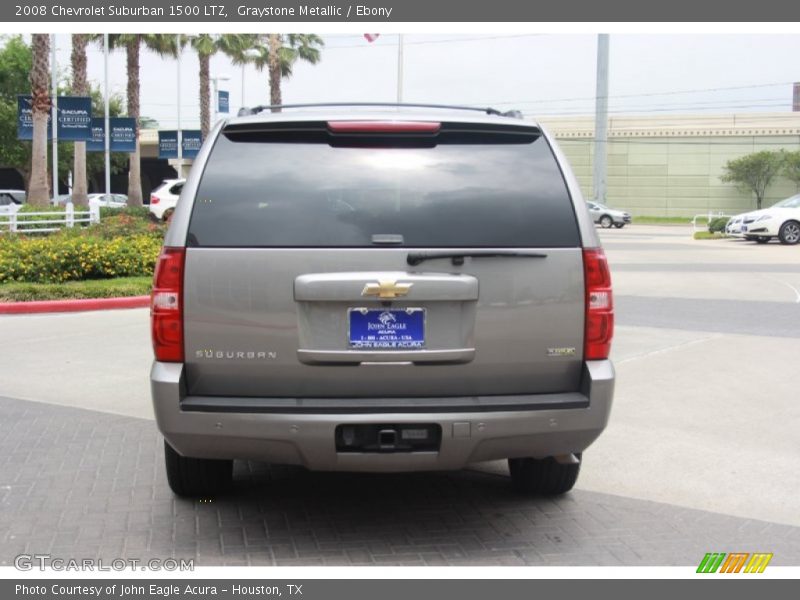 Graystone Metallic / Ebony 2008 Chevrolet Suburban 1500 LTZ