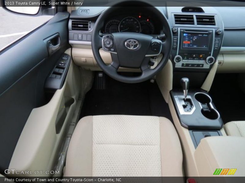 Super White / Ivory 2013 Toyota Camry LE