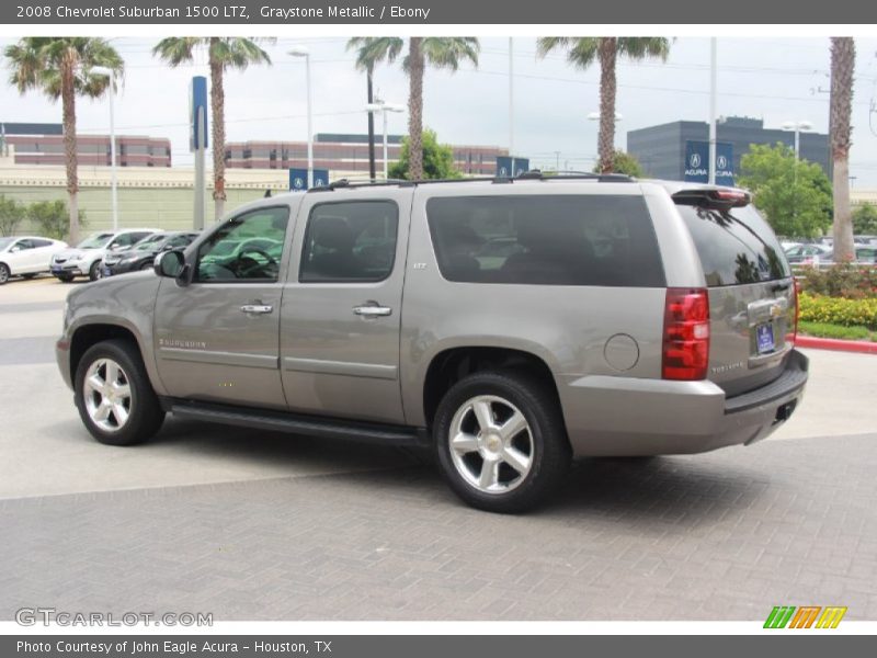 Graystone Metallic / Ebony 2008 Chevrolet Suburban 1500 LTZ