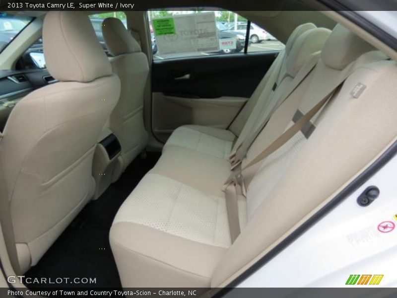 Super White / Ivory 2013 Toyota Camry LE
