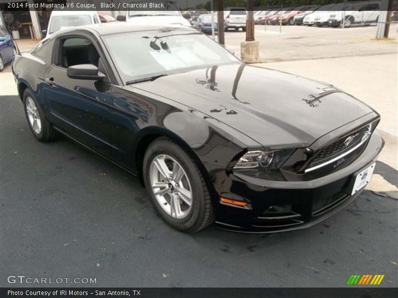 Black / Charcoal Black 2014 Ford Mustang V6 Coupe