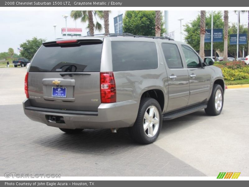Graystone Metallic / Ebony 2008 Chevrolet Suburban 1500 LTZ