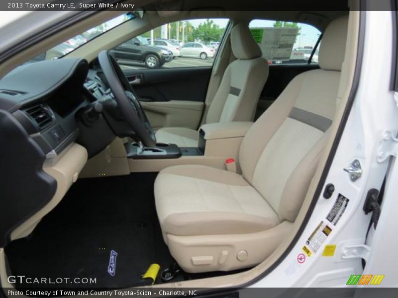  2013 Camry LE Ivory Interior