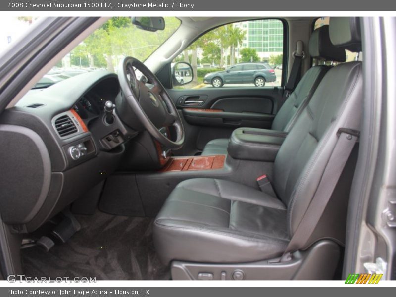  2008 Suburban 1500 LTZ Ebony Interior