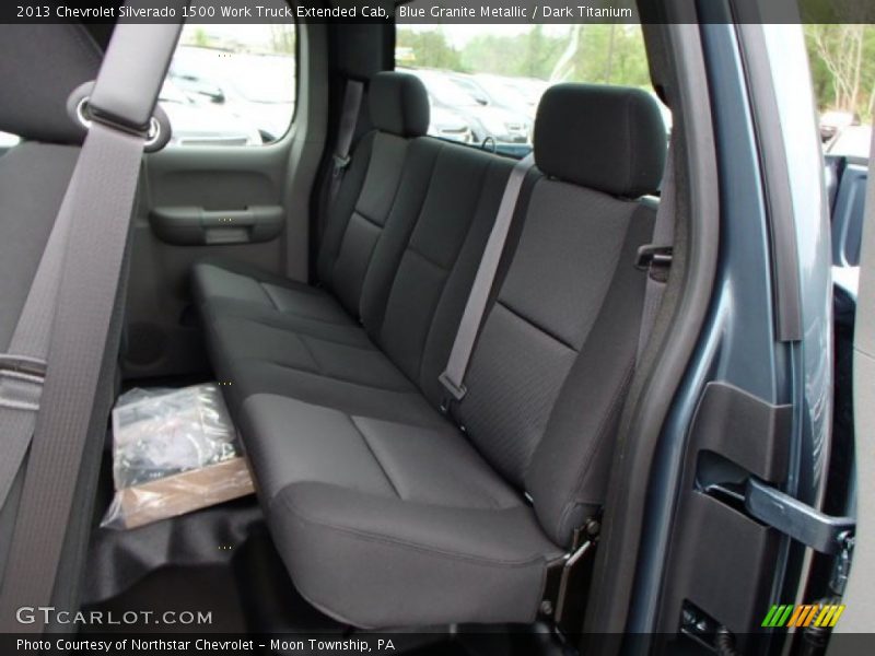 Blue Granite Metallic / Dark Titanium 2013 Chevrolet Silverado 1500 Work Truck Extended Cab