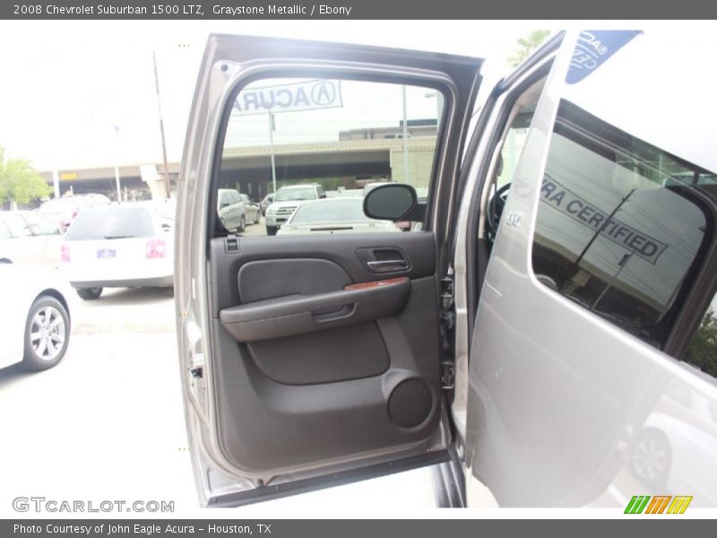 Graystone Metallic / Ebony 2008 Chevrolet Suburban 1500 LTZ