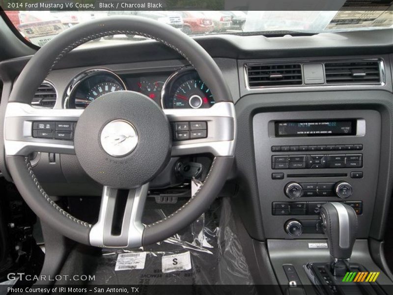 Black / Charcoal Black 2014 Ford Mustang V6 Coupe