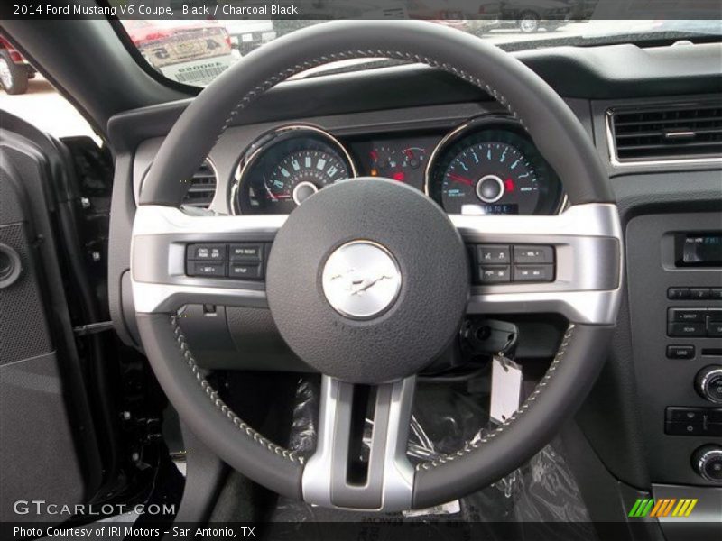 Black / Charcoal Black 2014 Ford Mustang V6 Coupe