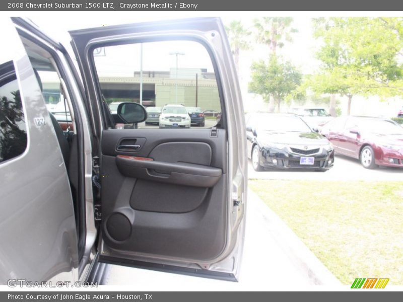 Graystone Metallic / Ebony 2008 Chevrolet Suburban 1500 LTZ