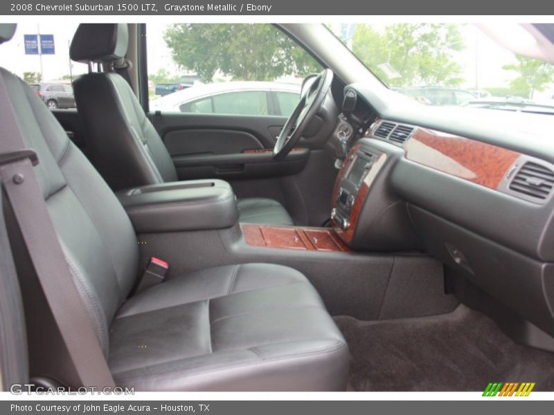 Graystone Metallic / Ebony 2008 Chevrolet Suburban 1500 LTZ