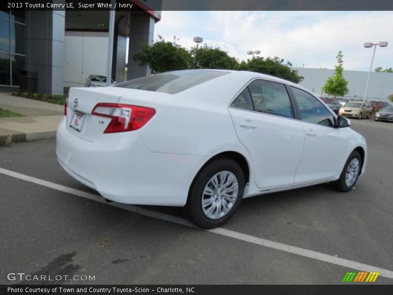 Super White / Ivory 2013 Toyota Camry LE