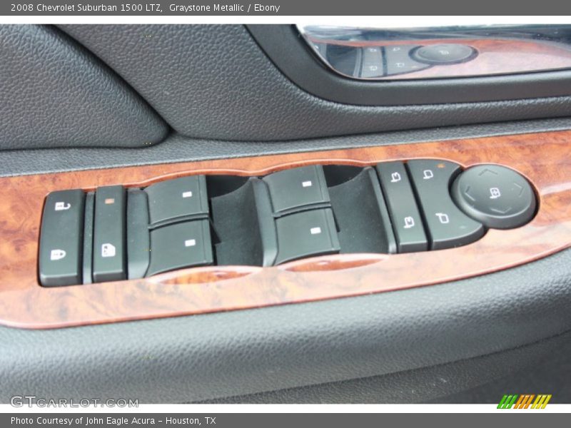 Graystone Metallic / Ebony 2008 Chevrolet Suburban 1500 LTZ