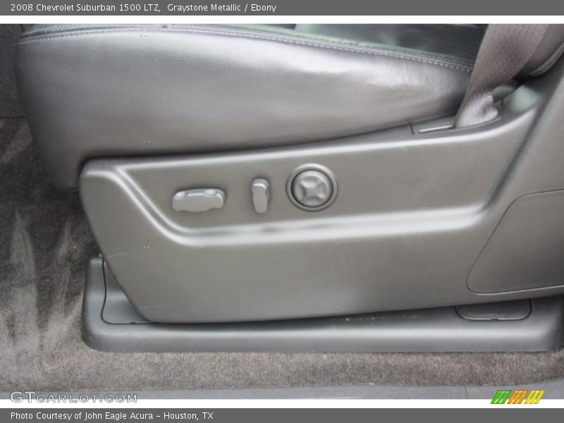 Graystone Metallic / Ebony 2008 Chevrolet Suburban 1500 LTZ