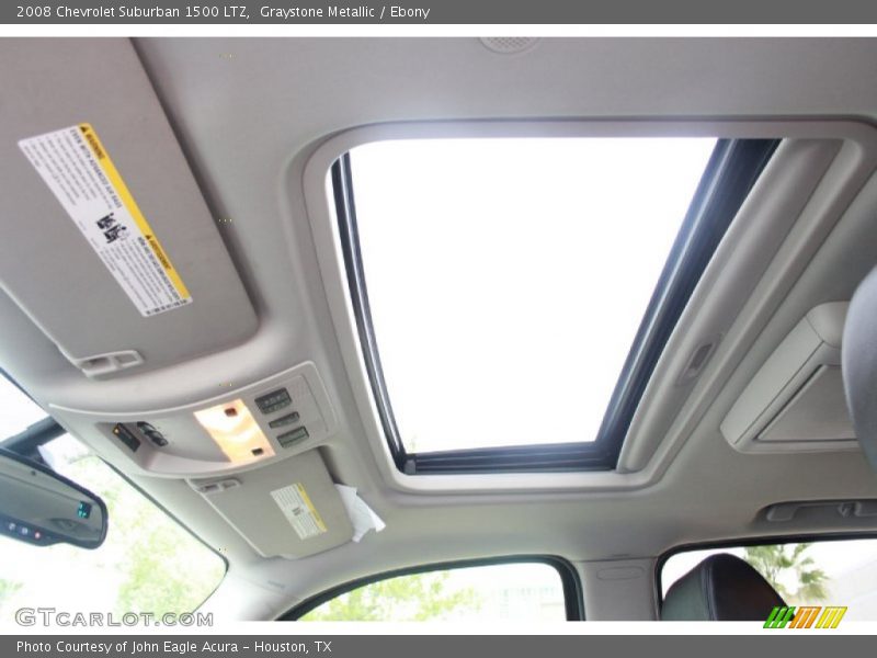 Graystone Metallic / Ebony 2008 Chevrolet Suburban 1500 LTZ