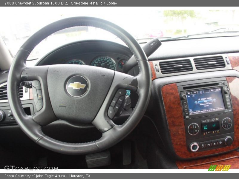 Graystone Metallic / Ebony 2008 Chevrolet Suburban 1500 LTZ