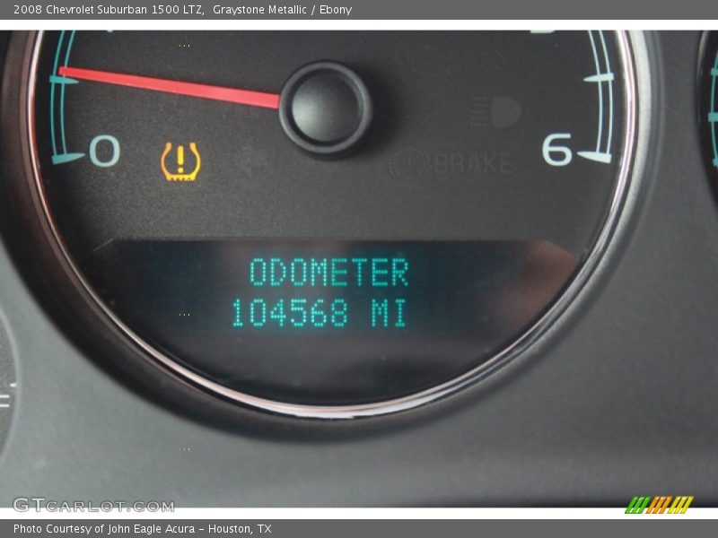 Graystone Metallic / Ebony 2008 Chevrolet Suburban 1500 LTZ