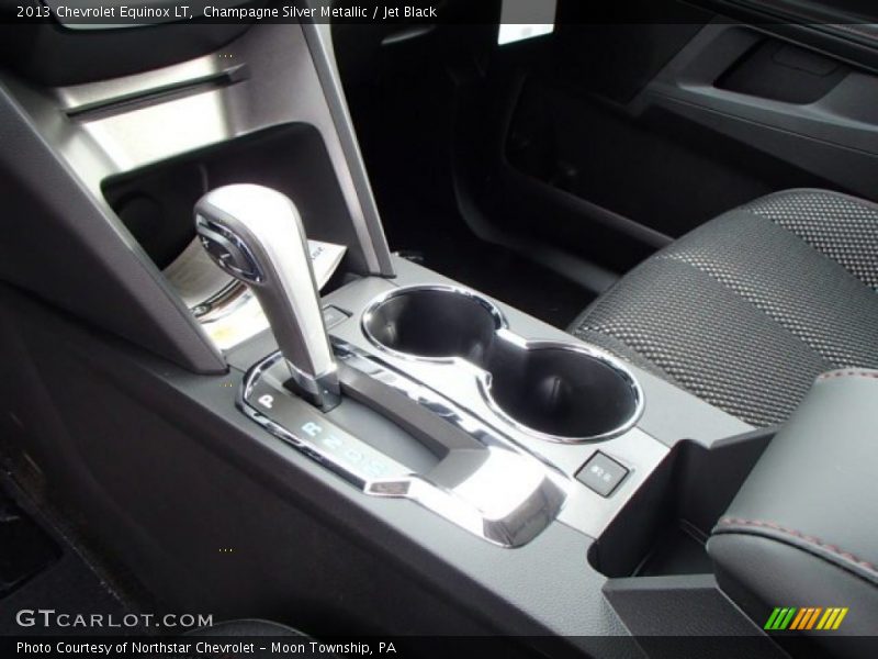 Champagne Silver Metallic / Jet Black 2013 Chevrolet Equinox LT