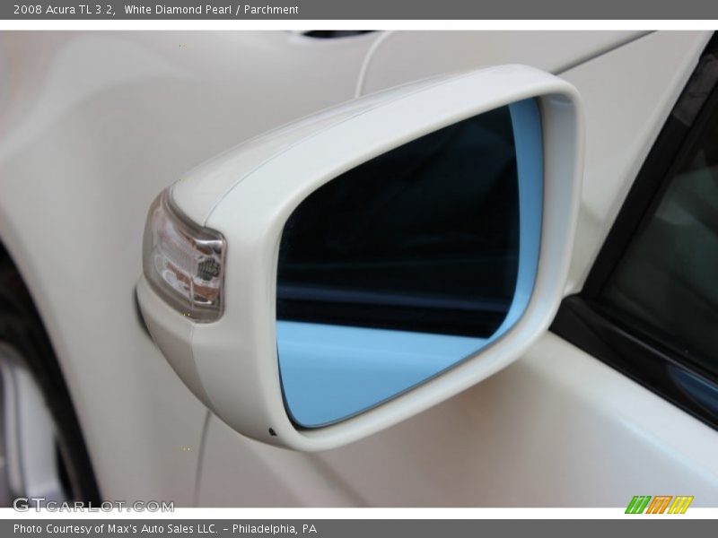 White Diamond Pearl / Parchment 2008 Acura TL 3.2