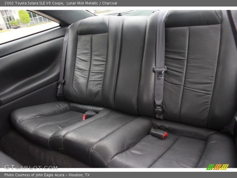 Rear Seat of 2002 Solara SLE V6 Coupe