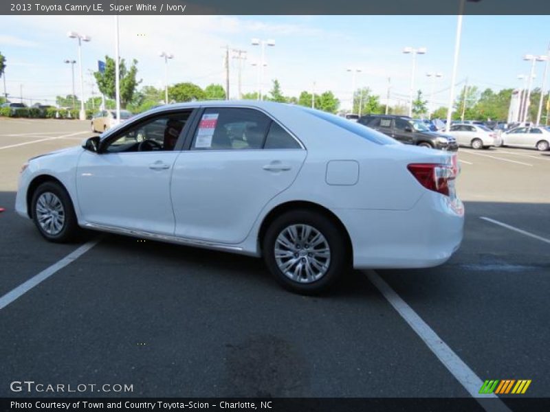 Super White / Ivory 2013 Toyota Camry LE