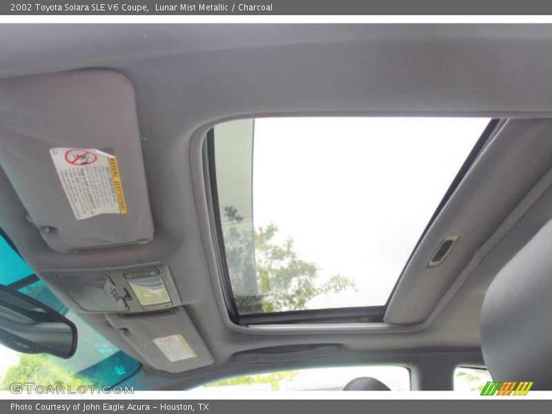 Lunar Mist Metallic / Charcoal 2002 Toyota Solara SLE V6 Coupe