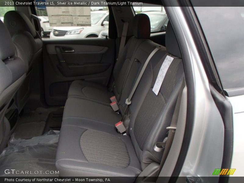 Silver Ice Metallic / Dark Titanium/Light Titanium 2013 Chevrolet Traverse LS