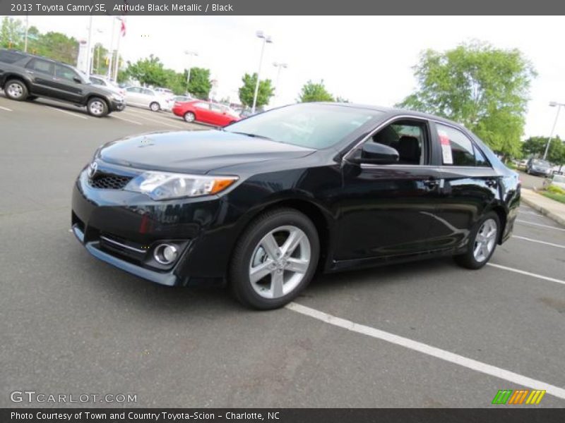 Attitude Black Metallic / Black 2013 Toyota Camry SE