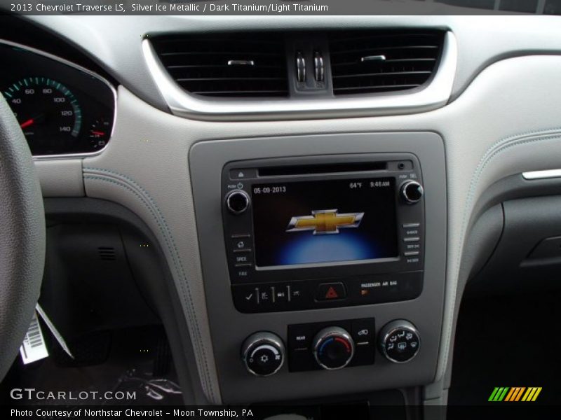 Silver Ice Metallic / Dark Titanium/Light Titanium 2013 Chevrolet Traverse LS