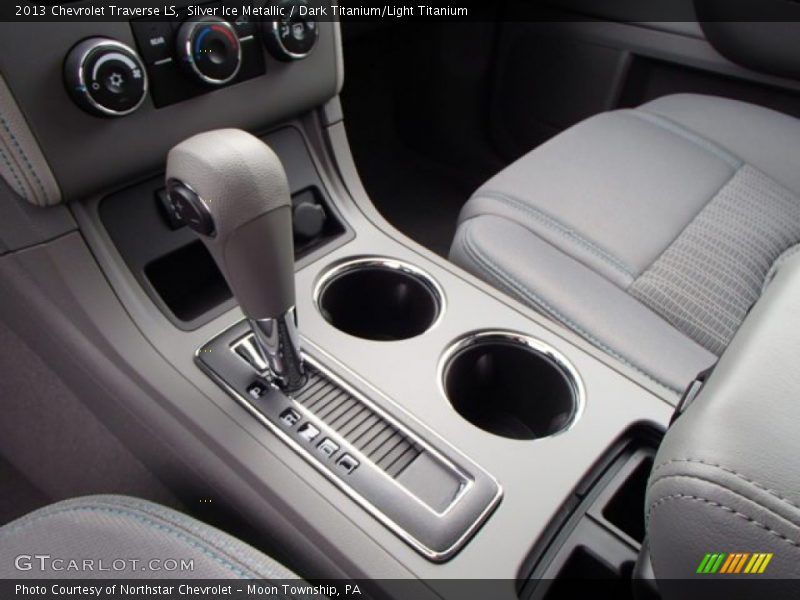 Silver Ice Metallic / Dark Titanium/Light Titanium 2013 Chevrolet Traverse LS