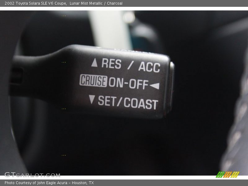 Controls of 2002 Solara SLE V6 Coupe