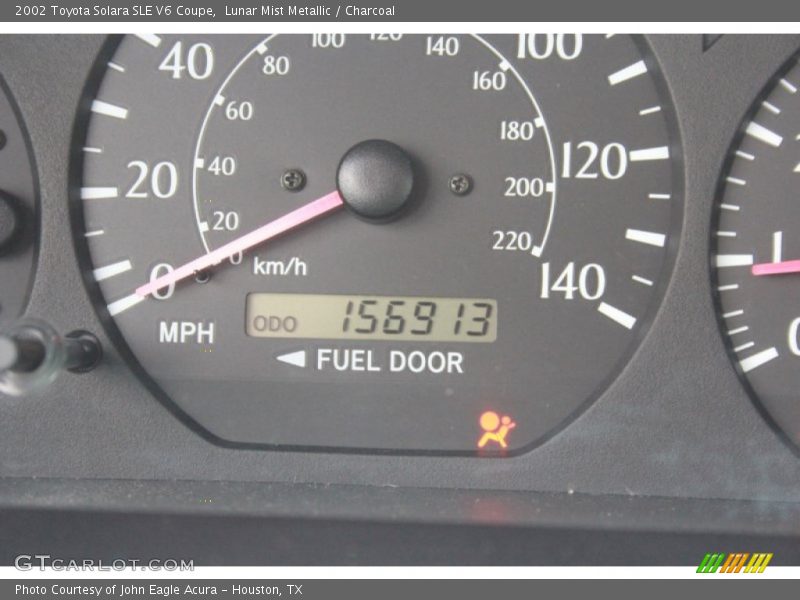 Lunar Mist Metallic / Charcoal 2002 Toyota Solara SLE V6 Coupe