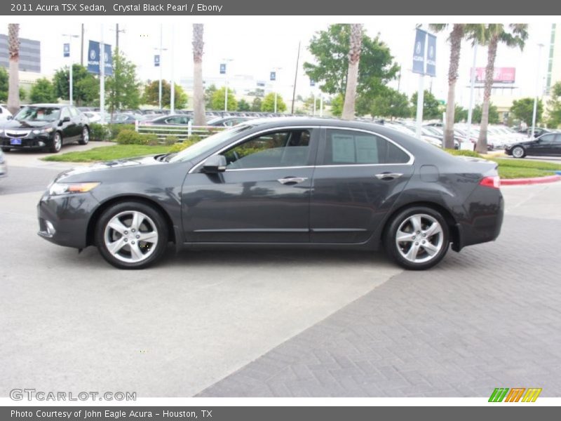 Crystal Black Pearl / Ebony 2011 Acura TSX Sedan