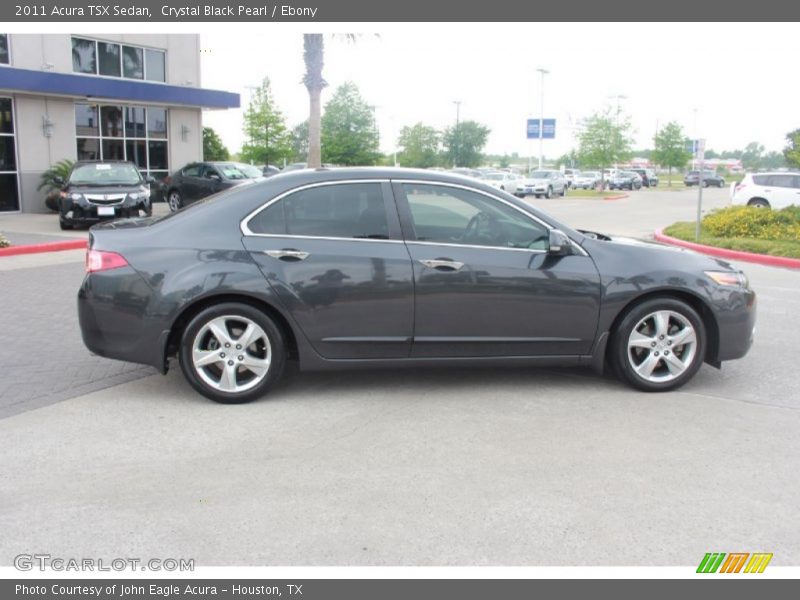 Crystal Black Pearl / Ebony 2011 Acura TSX Sedan