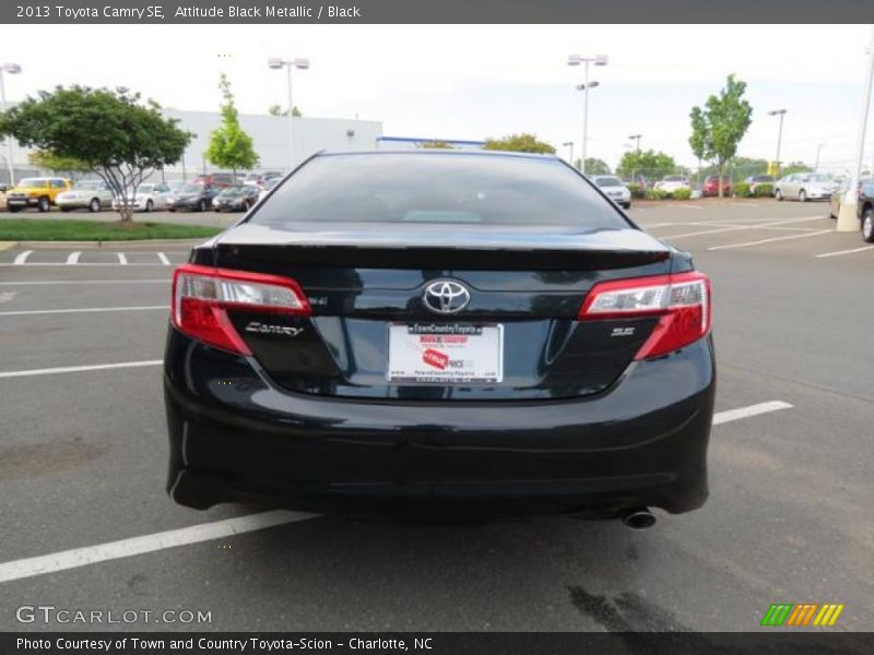 Attitude Black Metallic / Black 2013 Toyota Camry SE