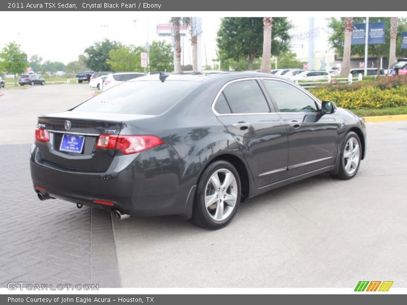 Crystal Black Pearl / Ebony 2011 Acura TSX Sedan