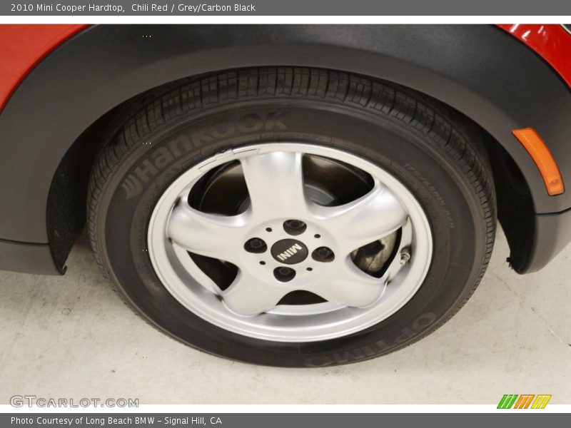 Chili Red / Grey/Carbon Black 2010 Mini Cooper Hardtop