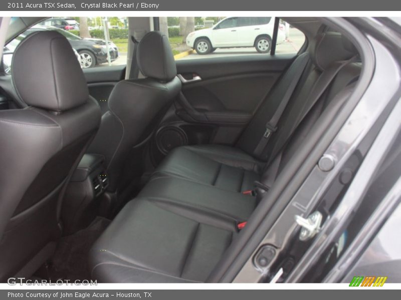 Crystal Black Pearl / Ebony 2011 Acura TSX Sedan