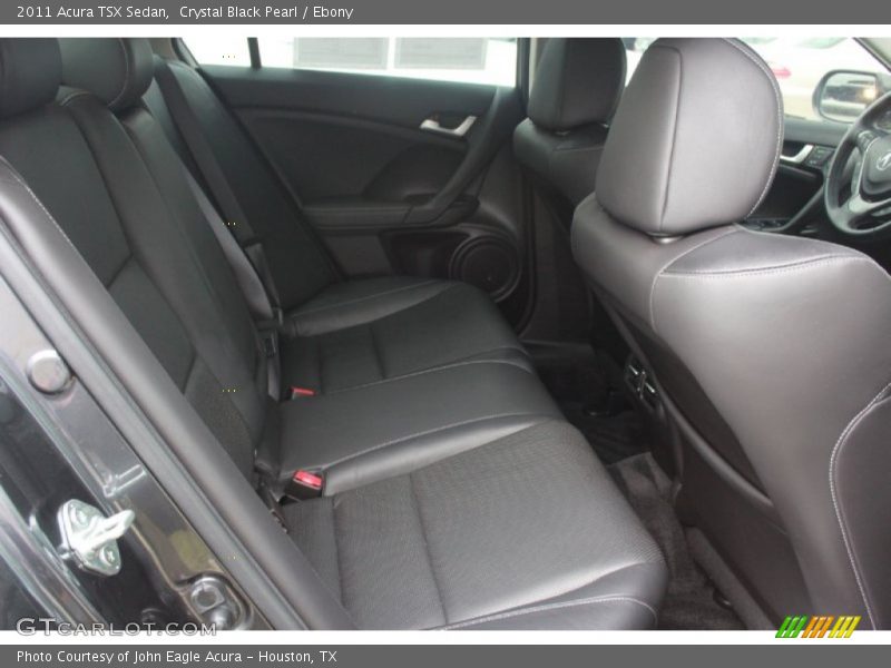 Crystal Black Pearl / Ebony 2011 Acura TSX Sedan