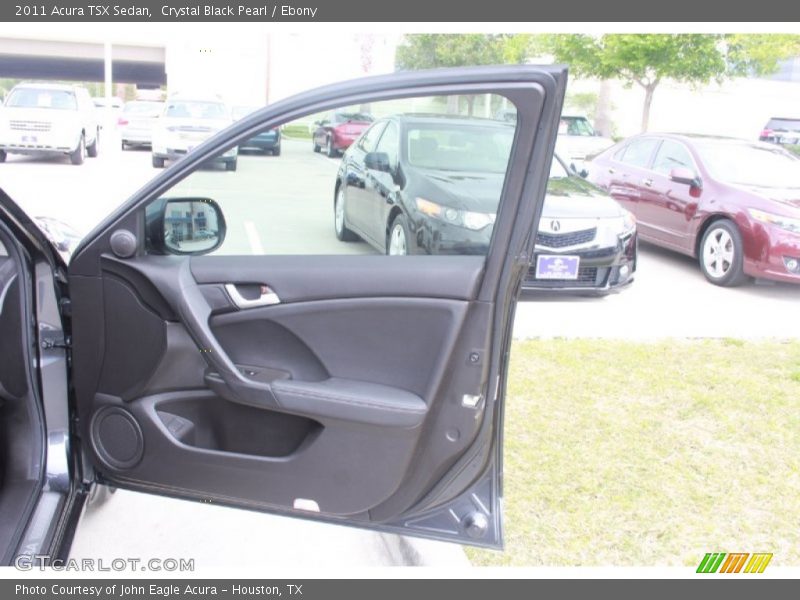 Crystal Black Pearl / Ebony 2011 Acura TSX Sedan