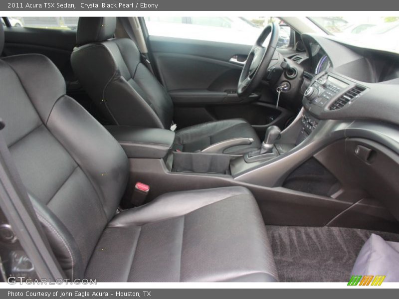 Crystal Black Pearl / Ebony 2011 Acura TSX Sedan