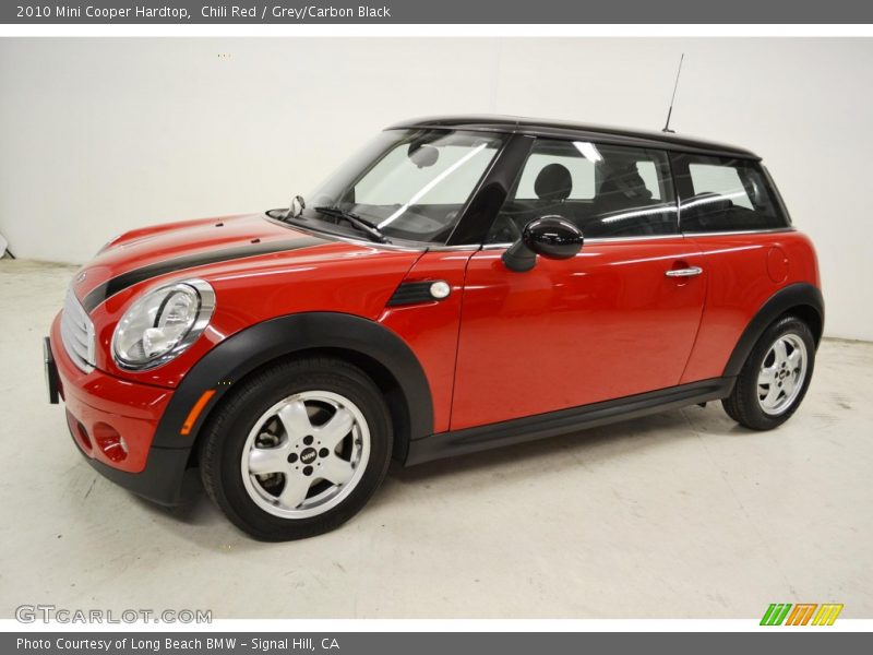 Chili Red / Grey/Carbon Black 2010 Mini Cooper Hardtop