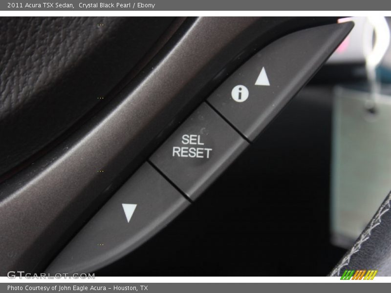 Crystal Black Pearl / Ebony 2011 Acura TSX Sedan